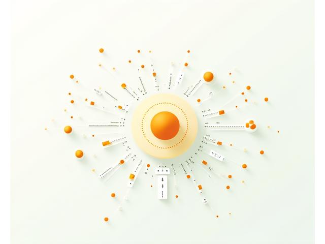 Infographic showing data points connecting to a central analysis hub, representing data collection for improvement